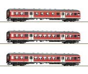 Roco 6280021 - TT - 3-tlg. Set Nahverkehrswagen, DB AG, Ep. VI